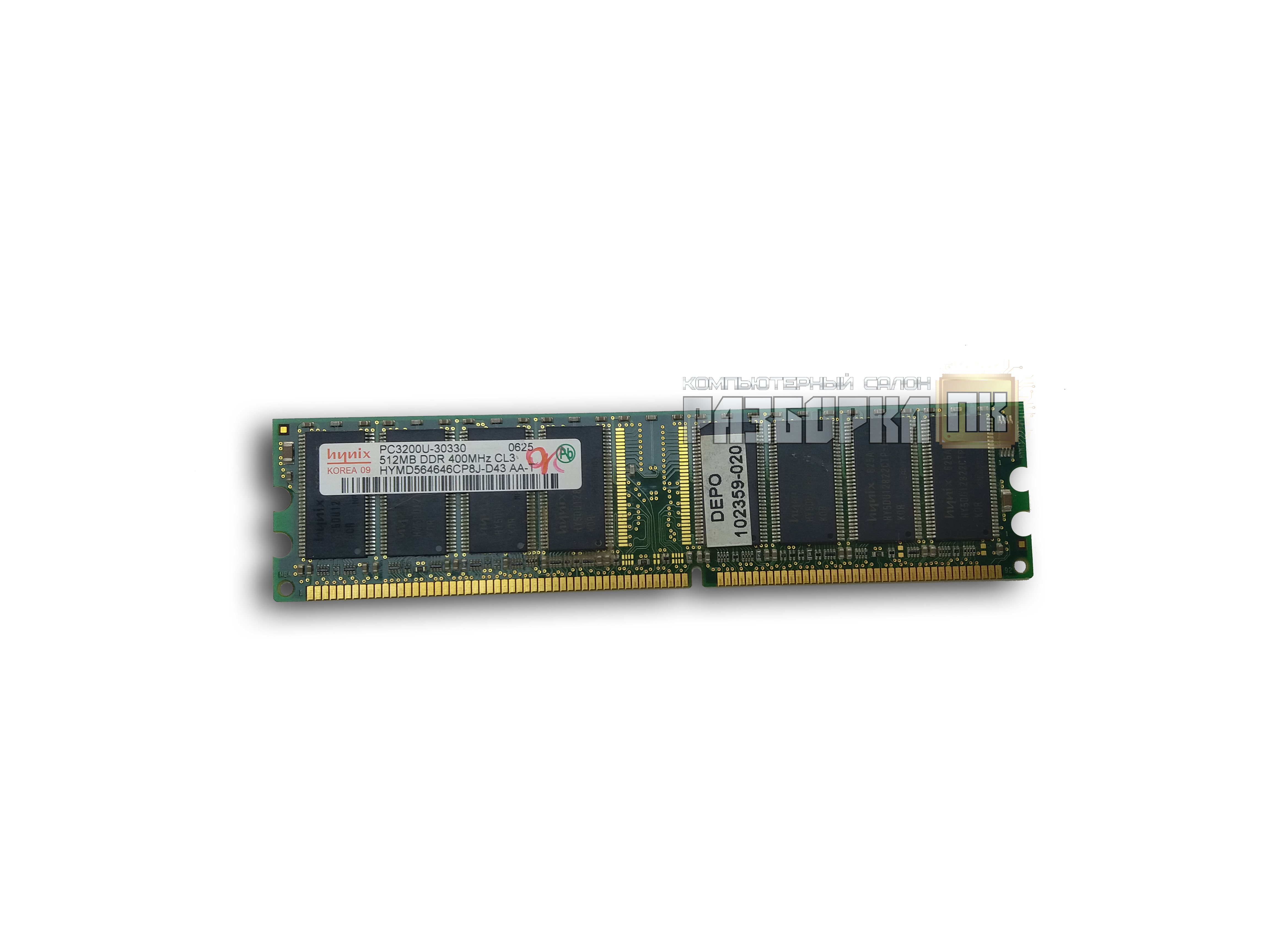 Оперативная память DIMM DDR-I 512MB PC 3200 400Mhz