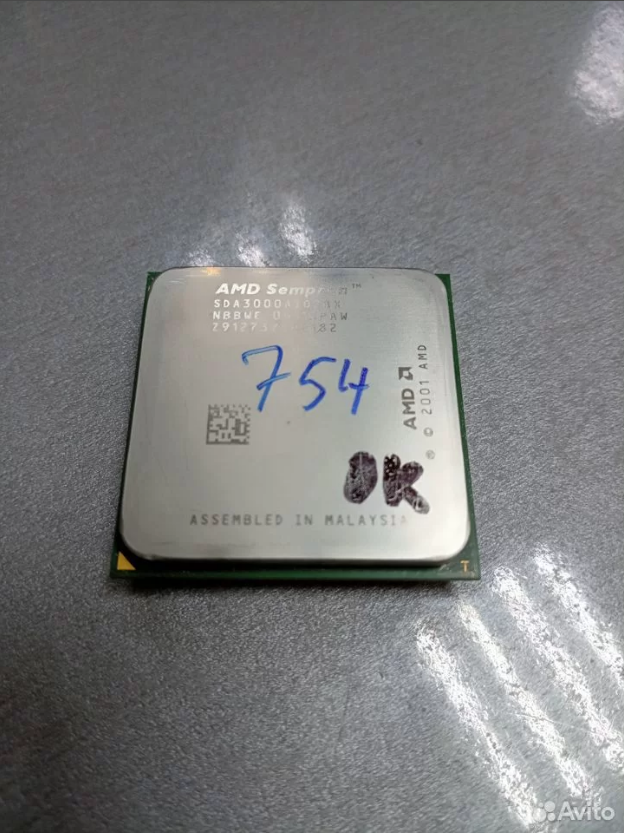 Процессор S754 AMD Sempron 3000+