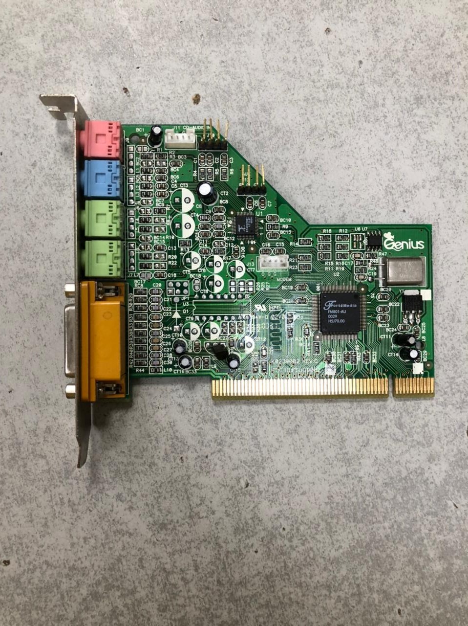 Звуковая карта PCI Genius Forte Media FM801-AU