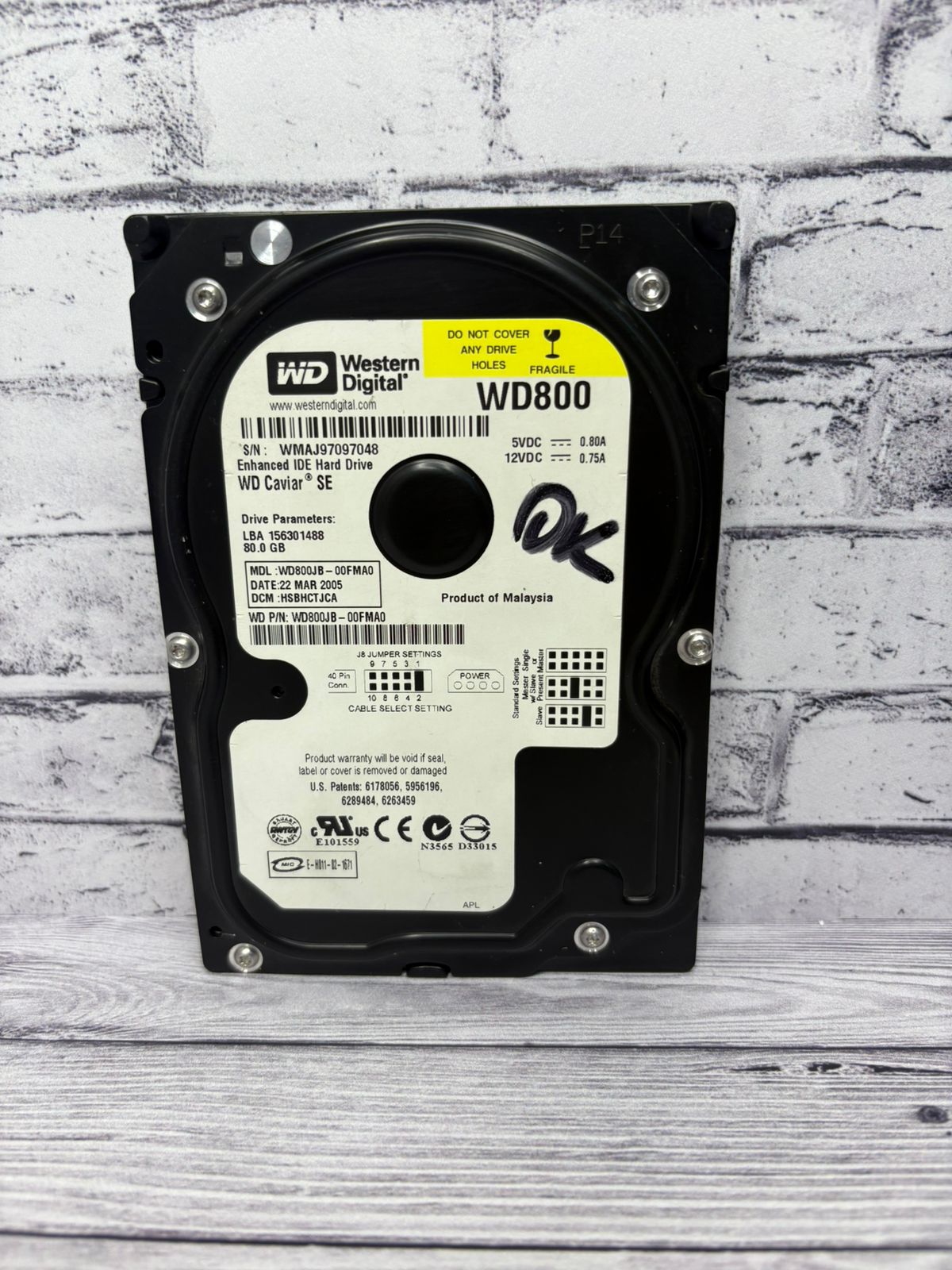 Жесткий диск IDE 80GB WD Caviar® SE