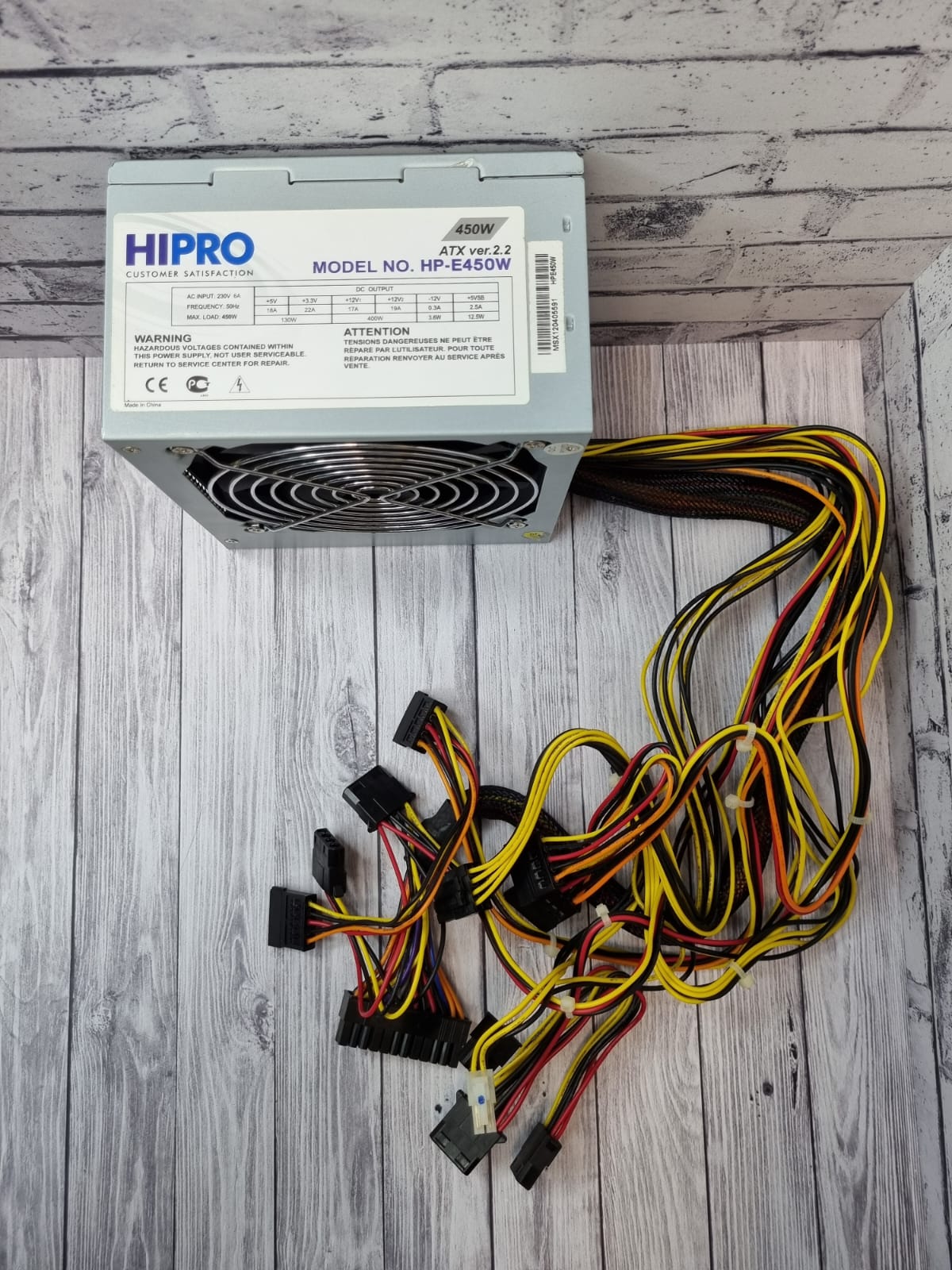 Блок питания ATX 450W HIPRO HP-E450W