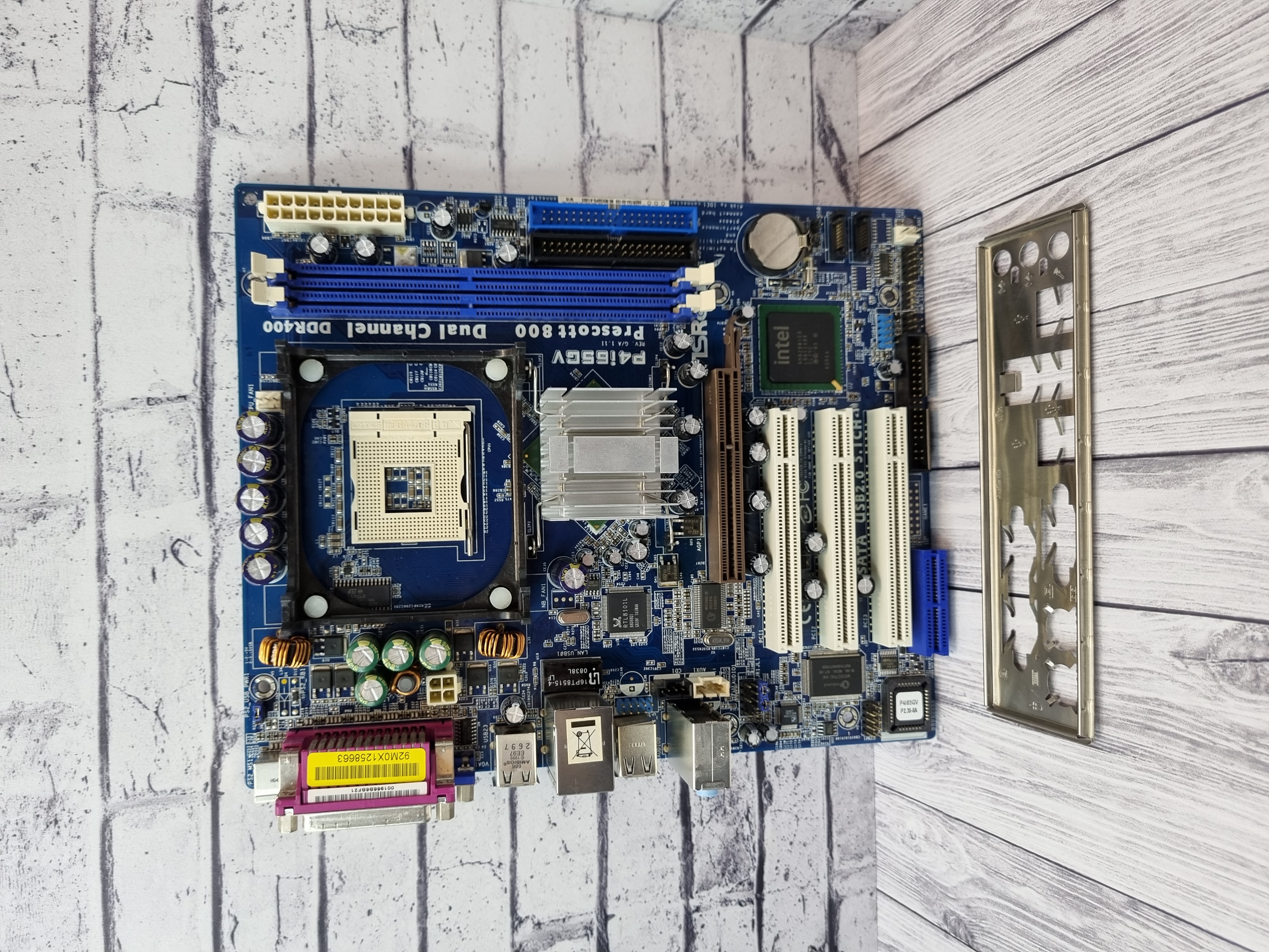 Материнская плата microATX S478 ASRock P4i65GV