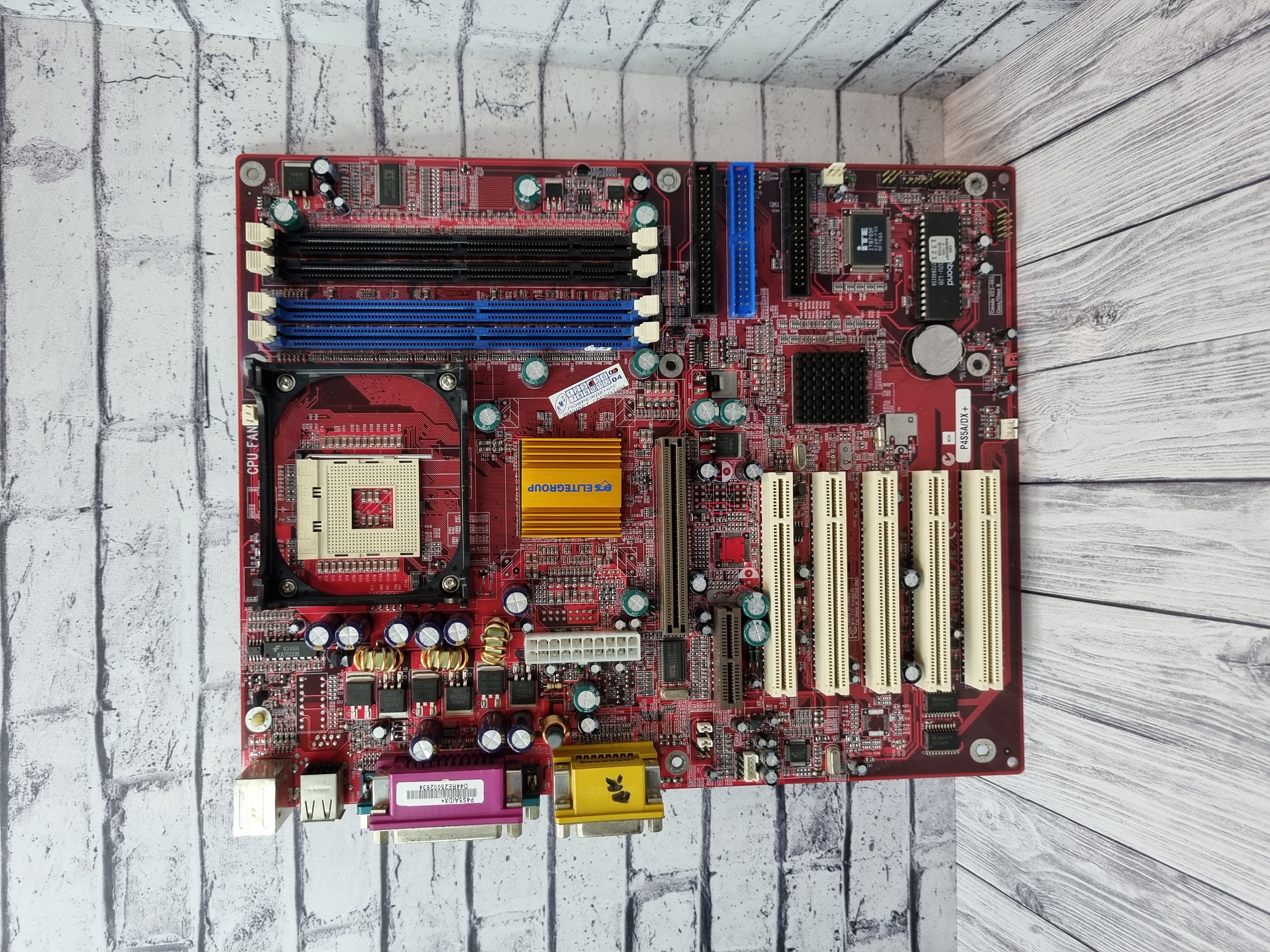 Материнская плата ATX S478 EliteGroup P4S5A/DX+