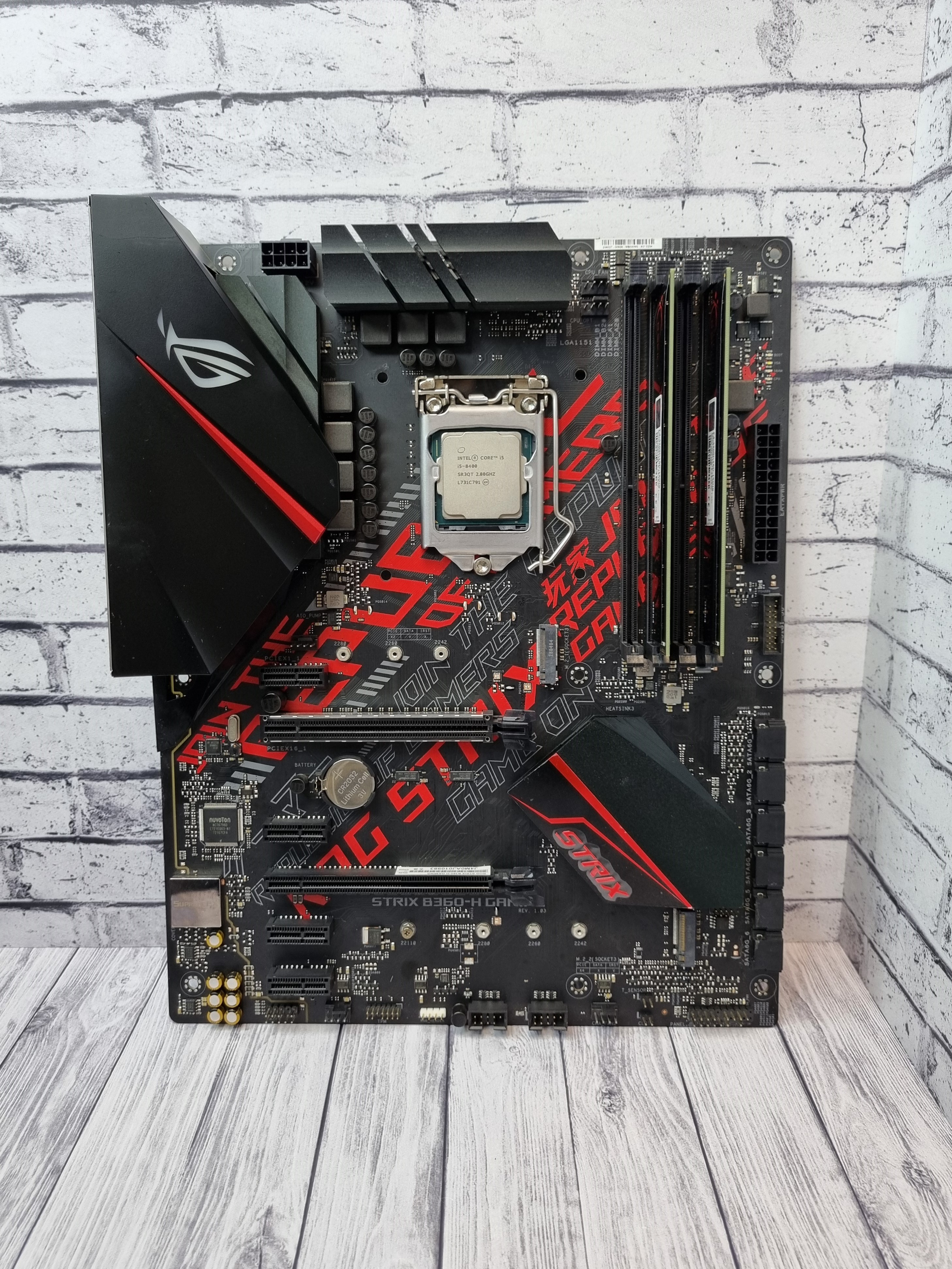 Комплект S1151v2B360-H Gaming/Core i5-8400/16GB DDR4 G.Skill (3200Mhz)