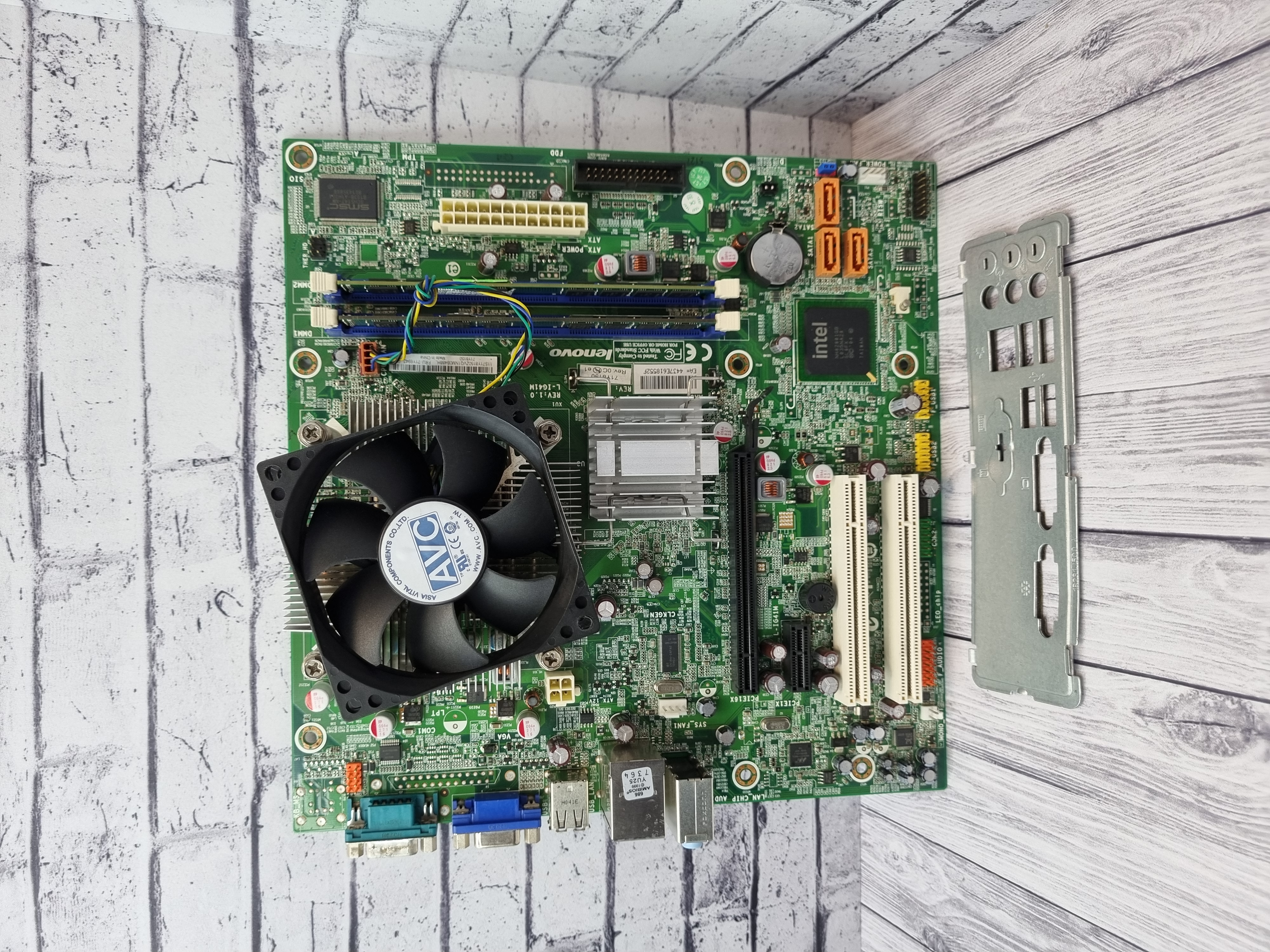 Комплект Lenovo L-IG41M/Core 2 Quad Q6600/ DDR3 8GB
