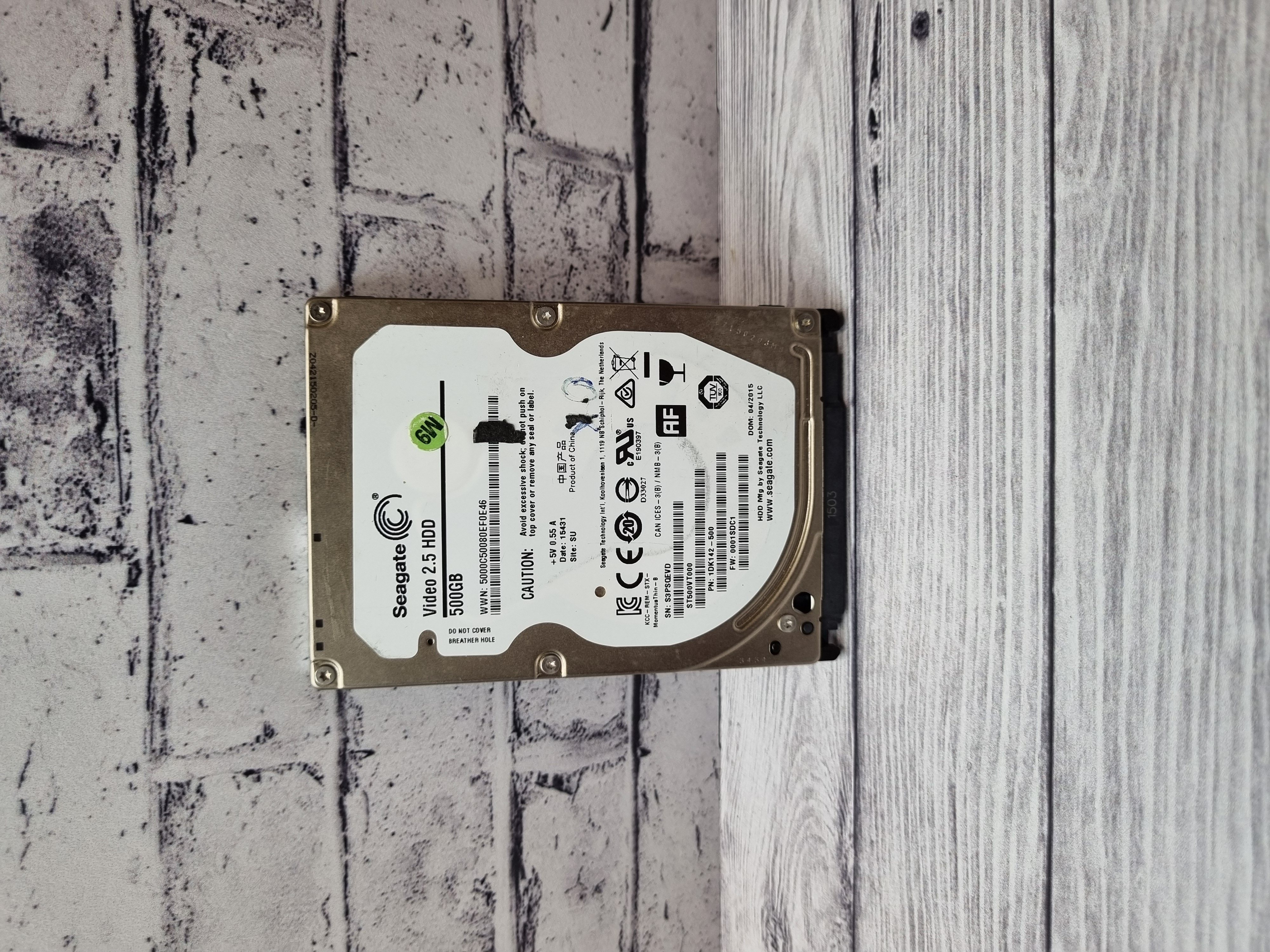 Жесткий диск Для ноутбука SATA 2,5'' 500GB Seagate Video