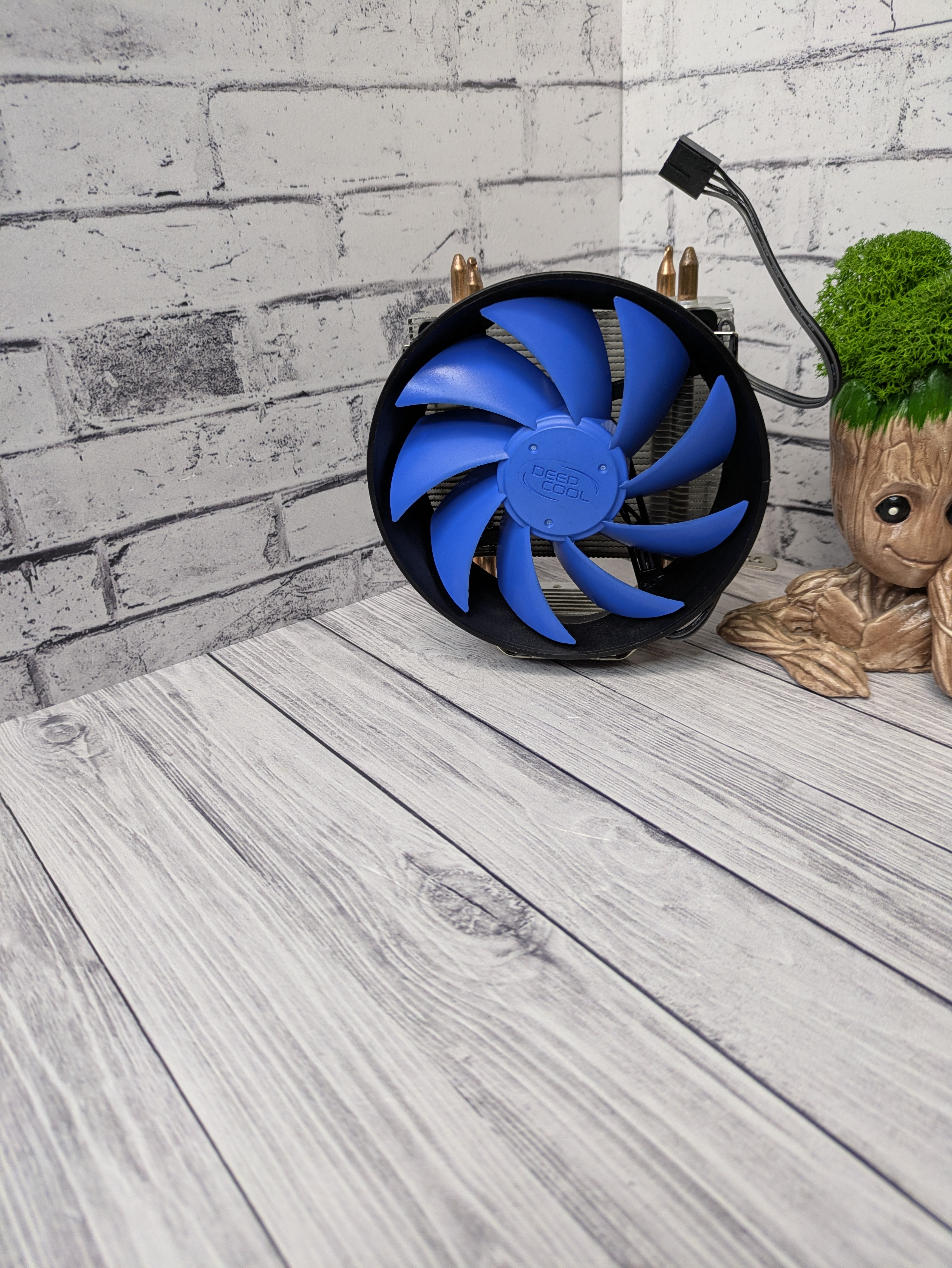 Охлаждение для процессора для процессора S1155/1156/1151/1200/AM2/AM3/FM  DEEP COOL Blue